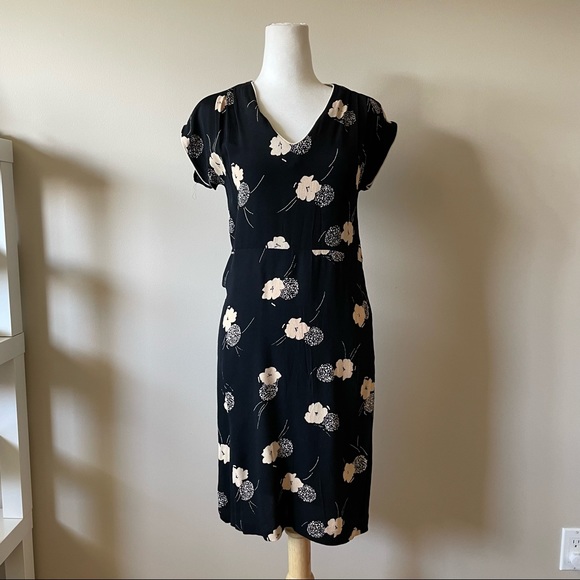 Dresses & Skirts - XS/XXS 1930’s Floral Crepe Day Dress